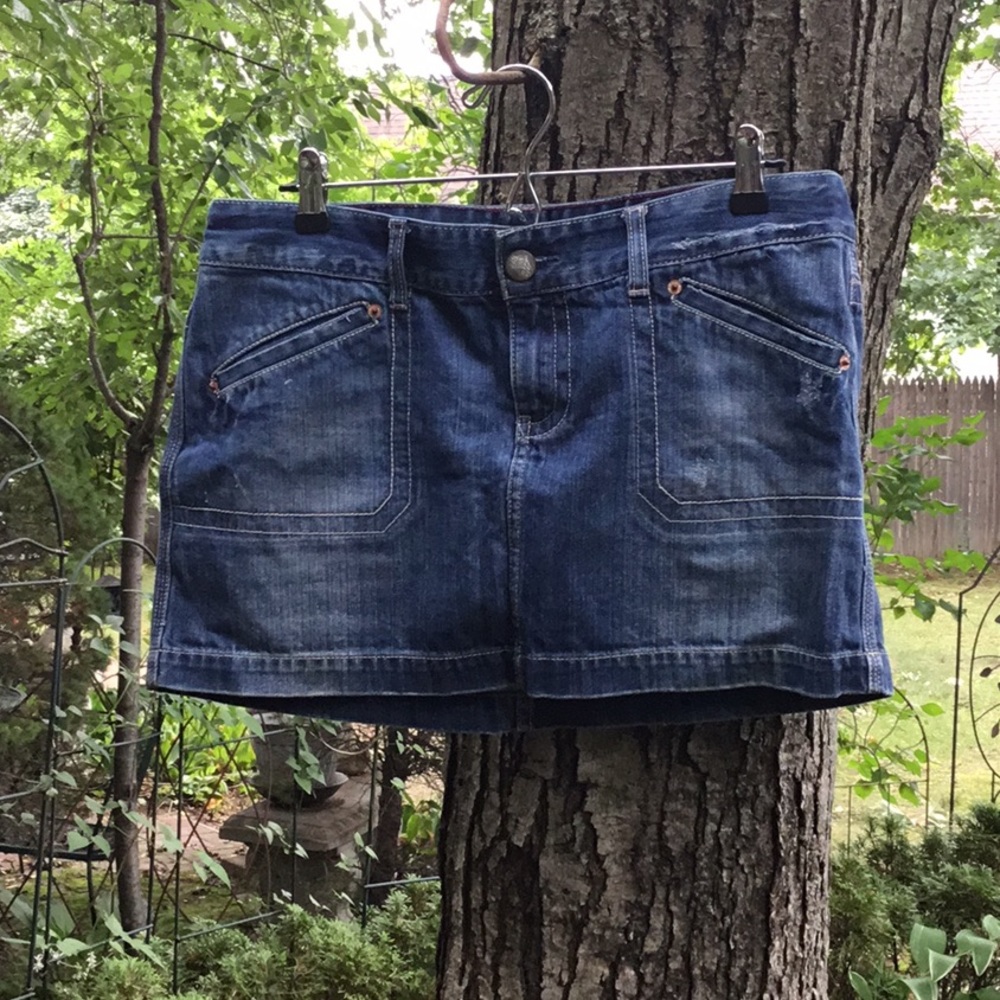 American Eagle Denim Mini Skirt